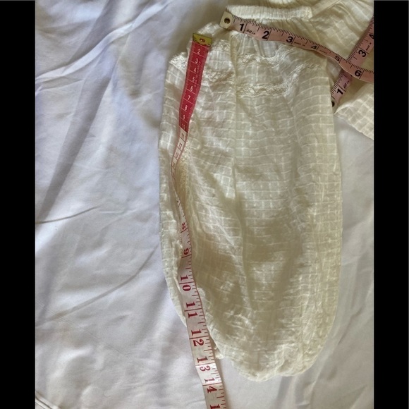 Free People Boho Blouse Olive Rose Size Small - Picture 10 of 10